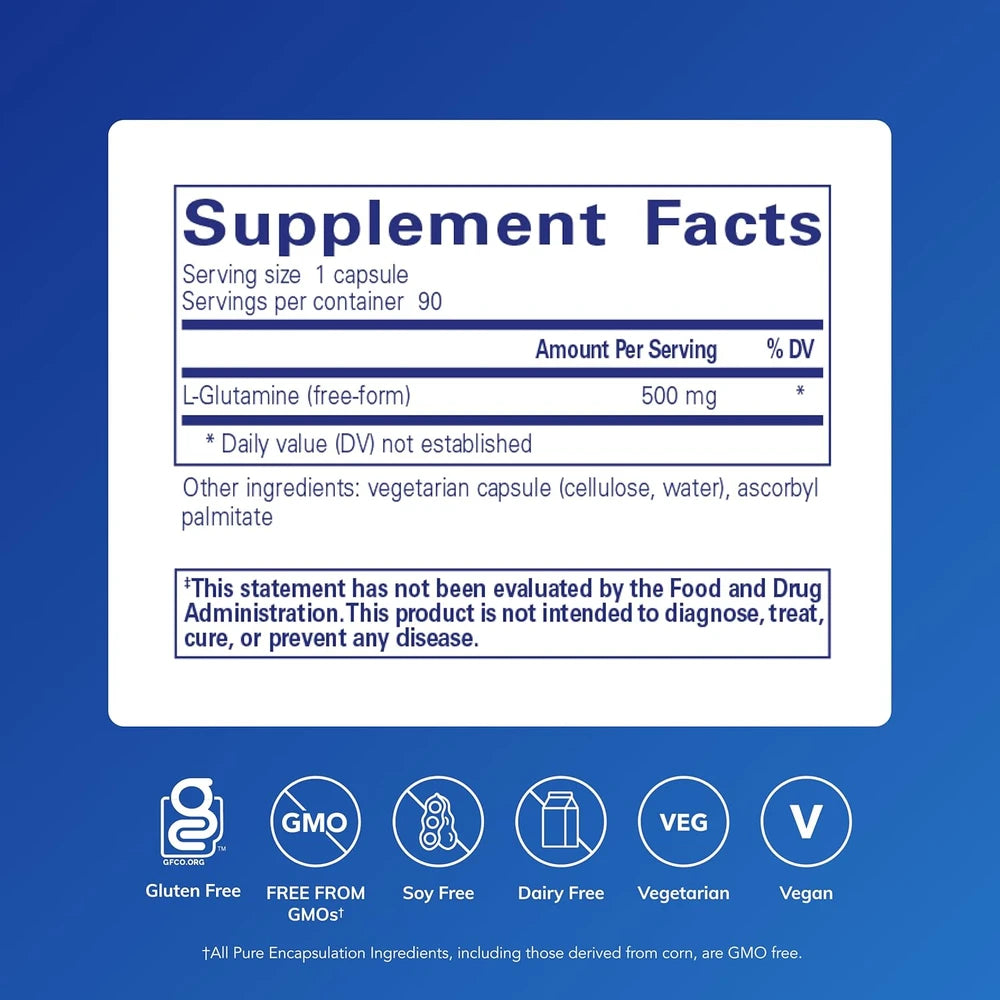 L-Glutamine Digestive Support Supplement