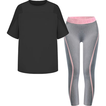 Plus Size Women's Yoga Set for Gym & Running