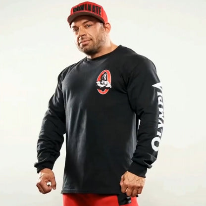 Men's Cotton Autumn Training Shirt for Gym & Running