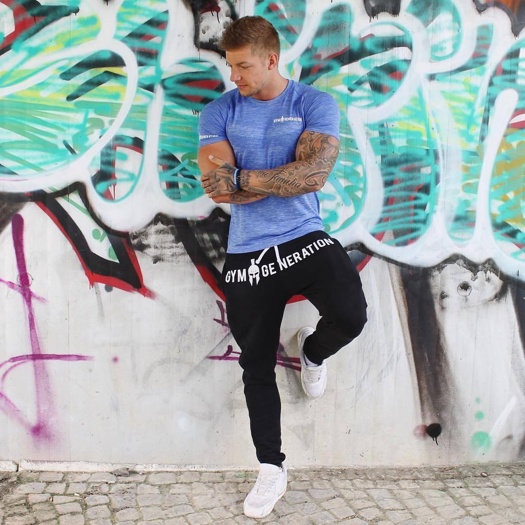 Men's Fashion Fitness Jogging Pants for Gym & Running