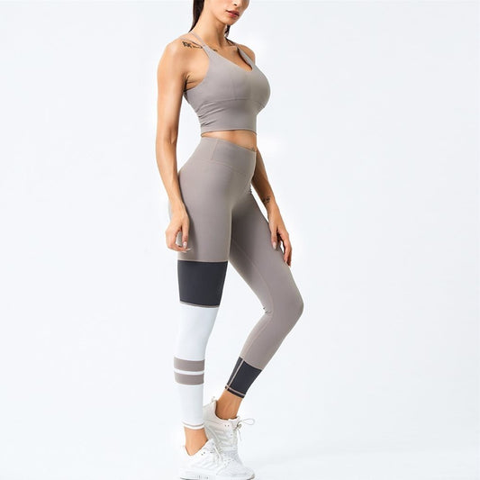 Women's High Elastic Quick-Dry Yoga Outfit Set