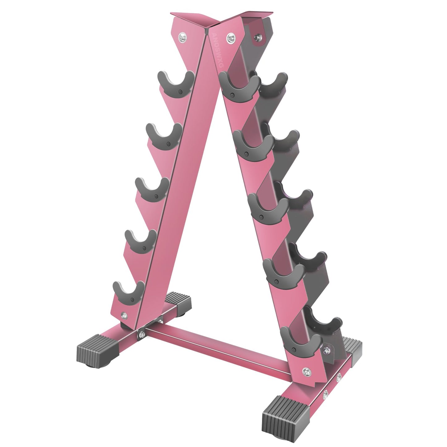 Dumbbell Rack Stand Only Weight Rack for Dumbbells Compact A-Frame Home Gym Space Saver