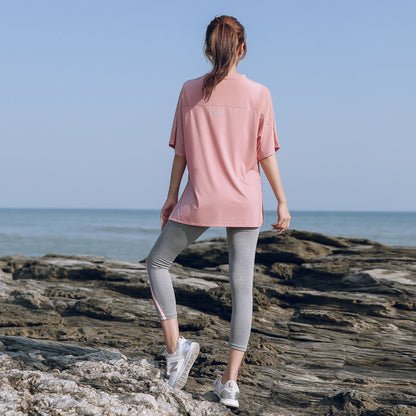 Plus Size Women's Yoga Set for Gym & Running