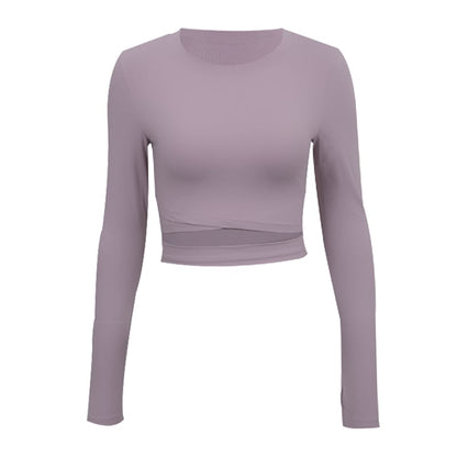 Tight-fitting Navel-bearing Gym Yoga Running Wear