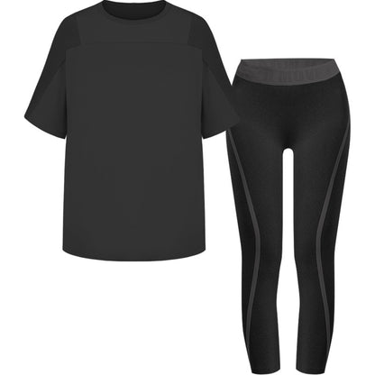 Plus Size Women's Yoga Set for Gym & Running